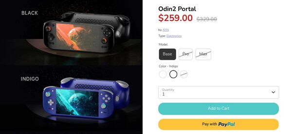 Odin 2 Portal Base kostet derzeit 259 US-Dollar.