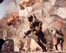 Im Bild: Ein explodierendes Gebäude in Battlefield 6. (Bildquelle: EA)