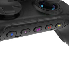 Für die Profilauswahl gibt es ebenfalls dedizierte Tasten