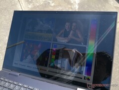 Im Freien in der Sonne