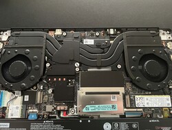 Kühlung mit zwei Lüftern