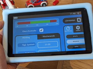 Einrichten eines Kinderaccounts