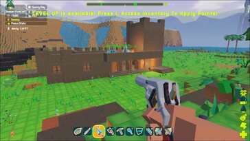 Im Bild: Ein Gameplay-Screenshot aus PixARK.