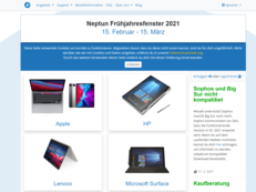 Projekt Neptun 2021 startet: Schweizer Studenten können Premium-Laptops günstiger kaufen