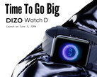Dizo kündigt für den 7. Juni die Präsentation der neuen Smartwatch Dizo Watch D mit 1,8 Zoll großem Display an. (Bild: Dizo)