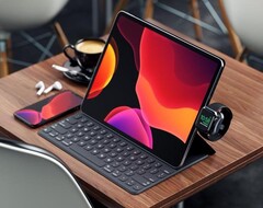 Satechi zeigt eine genauso einfache wie clevere Lösung, um die Apple Watch unterwegs zu laden. (Bild: Satechi)