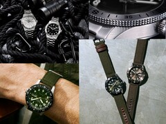Die neue Field Series von Seiko umfasst zwei Modelle mit Stahlarmband sowie zwei Outdoor-Varianten mit Nylonarmband
