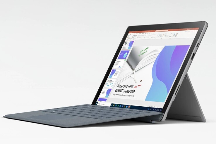 Äußerlich sieht das Surface Pro 7+ wie sein Vorgänger aus (Bild: Microsoft)