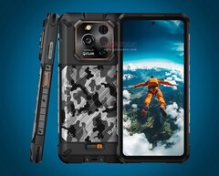 Das Xever 7 Pro wird optional mit einer Rückseite im Camouflage-Design angeboten. (Bildquelle: GSMArena)