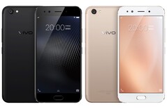 Das Vivo X9s und X9s Plus in den Farben Gold und Schwarz, Rose gibt es auch noch.