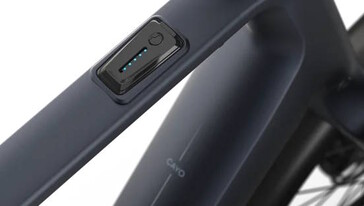 Verbaut ist nur eine LED-Anzeige (Bildquelle: Gazelle)