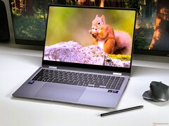 2.8k-OLED, Core Ultra 7, 32 GB RAM, 1-TB-SSD: Samsung Galaxy Book5 Pro 360. (Bild: Andreas Osthoff)