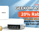 20% zusätzlicher Rabatt: Mini-PC GEEKOM A5 Pro dank Gutscheincode besonders günstig