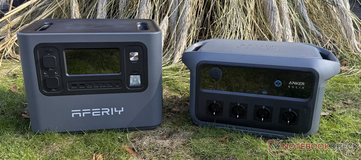 Aferiy P280 (links) und Anker Solix C2000 Gen 2 (rechts) im Vergleich