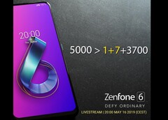 Das Asus Zenfone 6 bekommt einen Riesenakku, Grund für einen Seitenhieb gegen OnePlus.