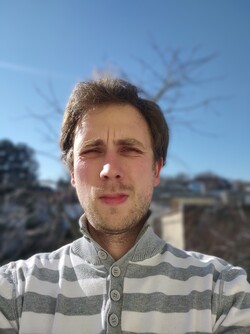 Aufnahme mit der Frontcam des Moto G 5G