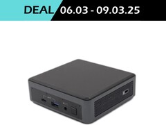 Der Intel NUC ist im Mini-PC-Deal noch bis Sonntag zu günstigen Refurbished-Preisen erhältlich (Bildquelle: RAM-Koenig)