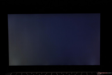 Leichtes Screen-Bleeding