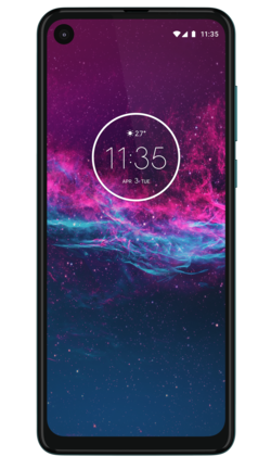 Das Motorola One Action von vorne (Quelle: Motorola)