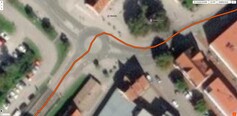 Ortung Xiaomi Poco X8 Kreisverkehr