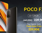 Das Poco F3 gibt es nur heute mal wieder zum absoluten Bestpreis von knapp 230 Euro. (Bild: Poco)