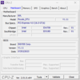 Systeminfo CPU-Z: Mainboard