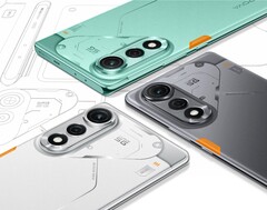 Das Tecno Pova Curve rundet Display und Rückseite in einem 55-Grad-Winkel ab. (Bildquelle: Tecno)