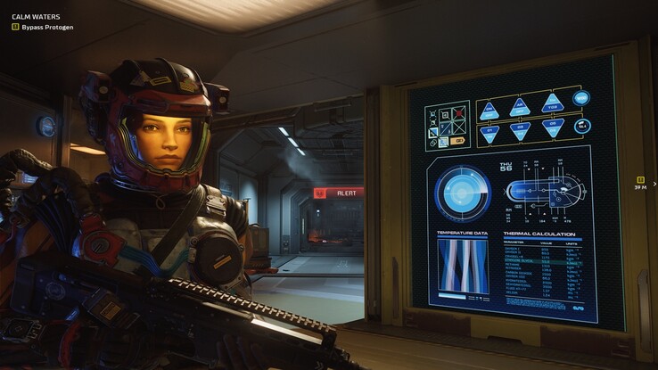 Die Innenräume der Station sind glaubwürdig gestaltet