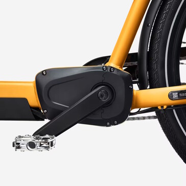 Ein Mittelmotor ist vorhanden (Bildquelle: Decathlon)