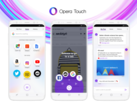 Opera Touch: Neuer Browser mit Desktop-Synchronisation und Einhand-Bedienung verfügbar