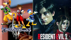Spielecharts: Kingdom Hearts 3 und LS 19 bezwingen Resident Evil 2.
