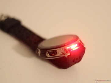 Die rote LED stört tendenziell weniger