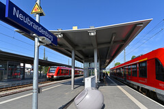Der Bahnhof Neubrandenburg. (Bildquelle: Deutsche Bahn AG / Christian Bedeschinski)