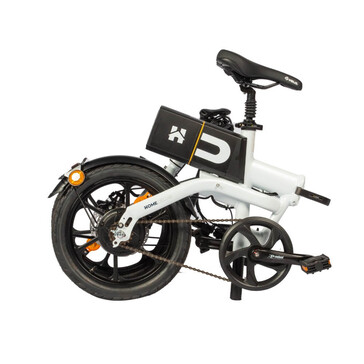 Das Fahrrad ist zusammenklappbar (Bildquelle: Home Deluxe)