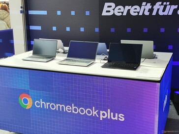 Chromebooks im Intel Experience Store (Bildquelle: Benjamin Herzig)
