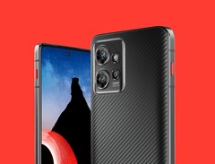 Das Lenovo ThinkPhone setzt auf ein Gehäuse aus Aramid mit orangen Farbakzenten. (Bild: Evan Blass)