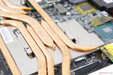 Allein fünf Heatpipes sind für die RTX 2080 zuständig