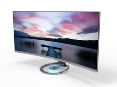 Schmale Ränder, hohe Auflösung und integriertes Qi-Ladegerät: Der Designo Curve MX34VQ