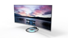 Schmale Ränder, hohe Auflösung und integriertes Qi-Ladegerät: Der Designo Curve MX34VQ