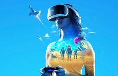 Sony könnte schon an einem VR-Headset der nächsten Generation arbeiten, das haptisches Feedback bieten soll. (Bild: Sony)