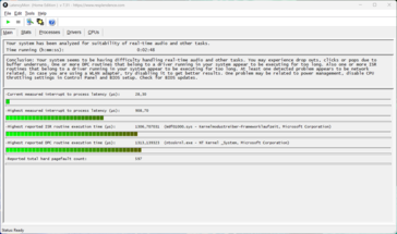 LatencyMon - Übersicht