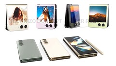 Die Farboptionen von Samsung Galaxy Z Fold5 und Galaxy Z Flip5 wurden von einem Analysten vorab genannt. (Bild: Technizo Concept, editiert)