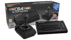 Der THEC64 Mini kommt in Schwarz und mit 25 vorinstallierten Neo-Retro-Spielen (Bildquelle: PLAION / Retro Games Ltd.)