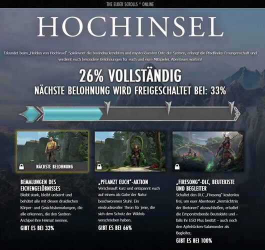 Herausforderung zu Helden von Hochinsel