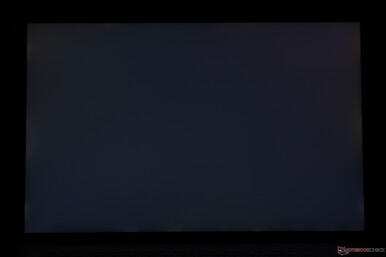 Leicht unebenes Backlight Bleeding