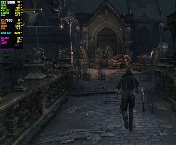 Bloodborne läuft im shadPS4-Emulator mit über 100 FPS auf einer GeForce RTX 5060 und einem Ryzen 5 7600