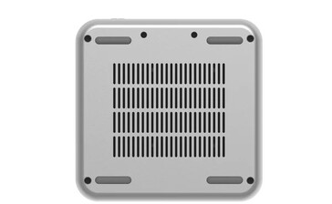 Öffnungen zur Lüftung sind auf der Unterseite vorhanden (Bildquelle: Minisforum)