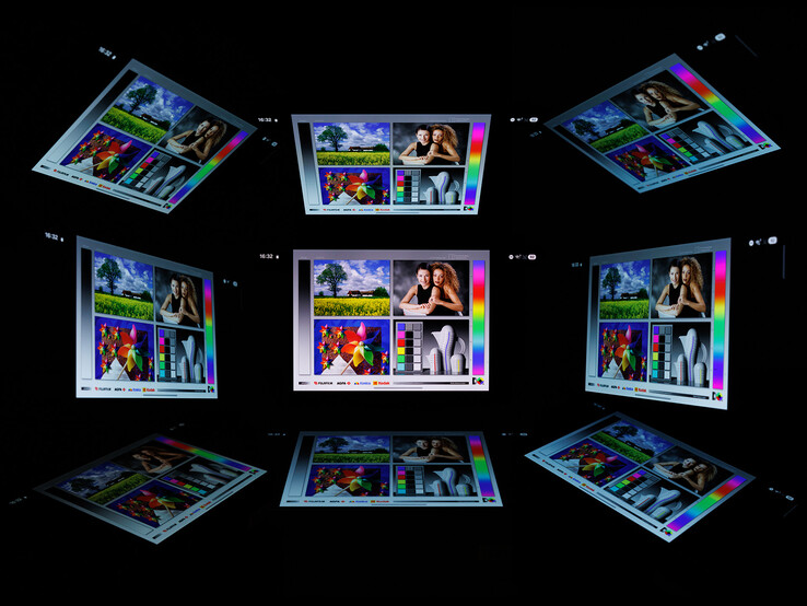 Blickwinkelstabilität des Samsung Galaxy S26 Ultra