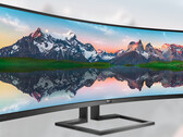 Philips 498P9 Brilliance: Riesiger 49-Zoll-Curved-Monitor mit 5.120 x 1.440 Pixeln.