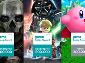 Game Sales Awards Oktober: Call of Duty Modern Warfare 2, Lego Star Wars Skywalker Saga und Kirby ausgezeichnet.